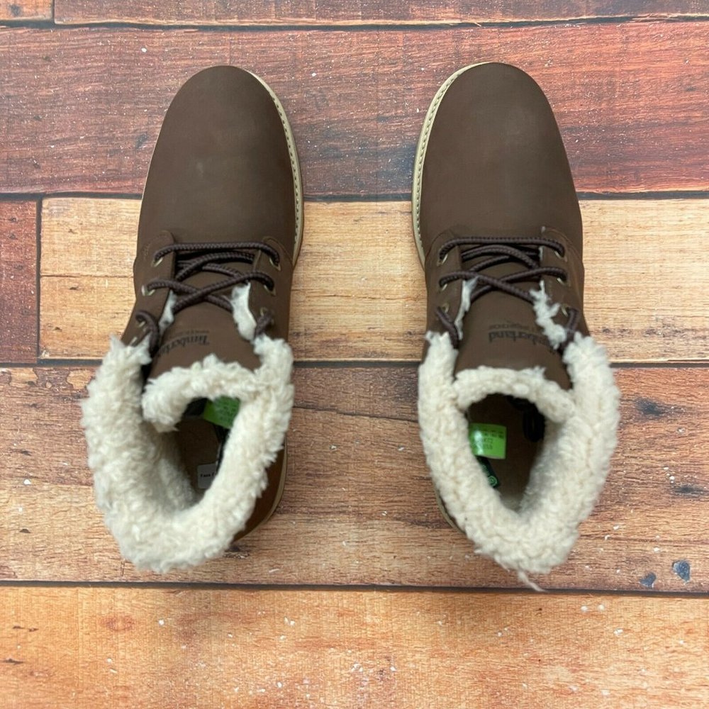 Timberland Men's Richmond Ridge Waterproof Brown Chukka Snow Boots A2M7Z - Picture 5 of 7